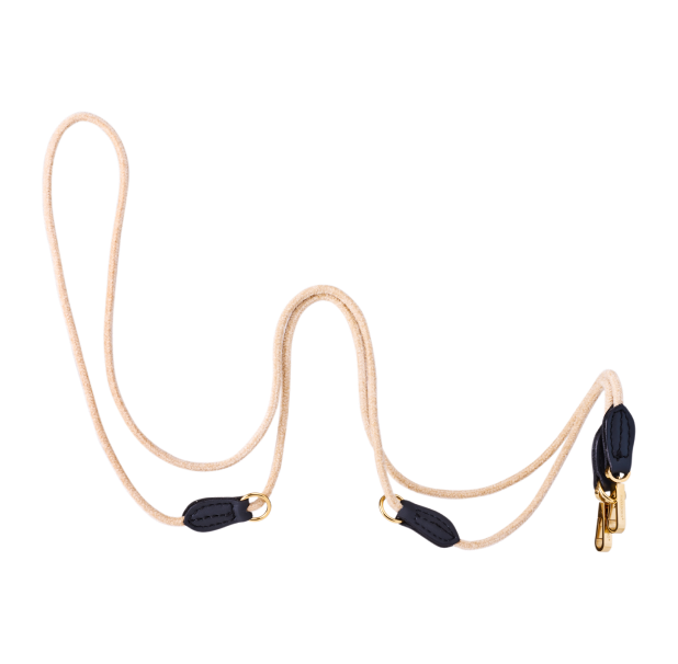 MAYADORO Dog Leashes – elegant Italian leashes for dogs, crafted in velvet cord, leather and textile.