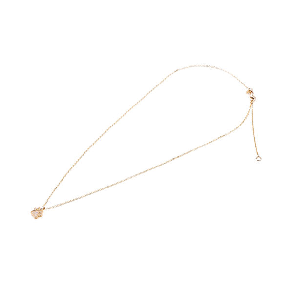 Paw Amour Dog Necklace in 14k Gold with Diamonds — product image, MAYADORO