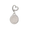 Image showcasing the backside of the MAYADORO 925 Sterling Silver Dog ID Tag, featuring space for engraving .