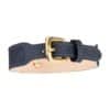 Back view of the MAYADORO Dog Collar in Light Black.