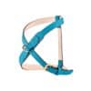 MAYADORO Contour Harness Turquoise in nappa leather with nubuck interior and golden stainless steel metal parts