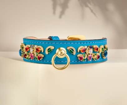MAYADORO Masterpiece diamond jewelry dog collar handcrafted in Italy